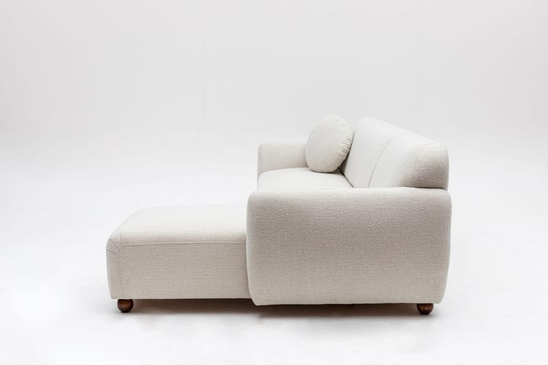 Whitecliffs Divansofa 3-seters - Hvit - Møbler - Sofaer - Hjørnesofa