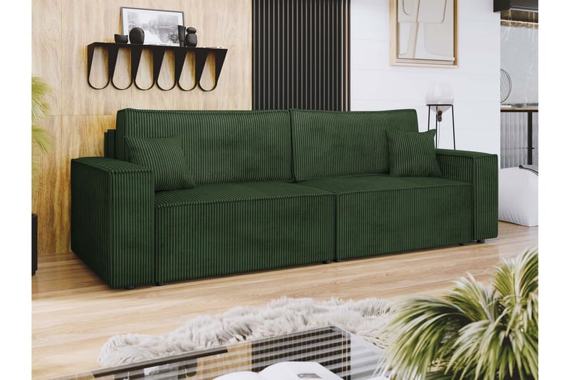 Hobson Sofa 3-seter - Grønn - Møbler - Sofaer - Sofa 3 seter