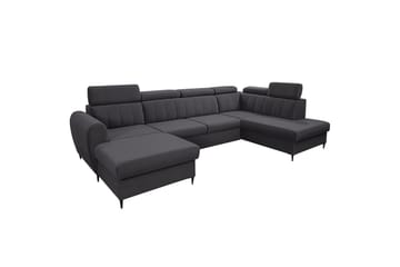 Hoffman Sofa med Divan og Sjeselong 4-seter