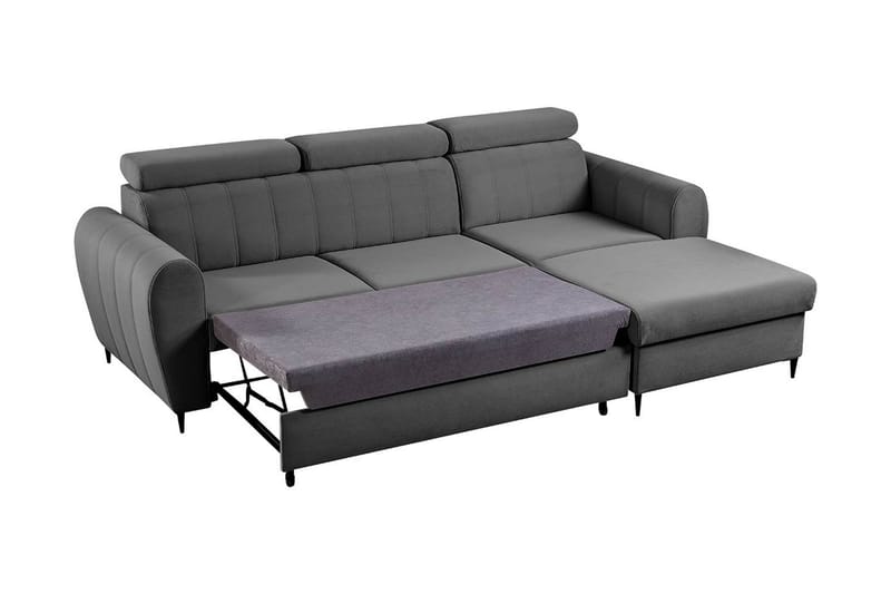 Hoffman Sofa med Sjeselong 3-seter - Beige - Møbler - Sofaer - Sofa med sjeselong