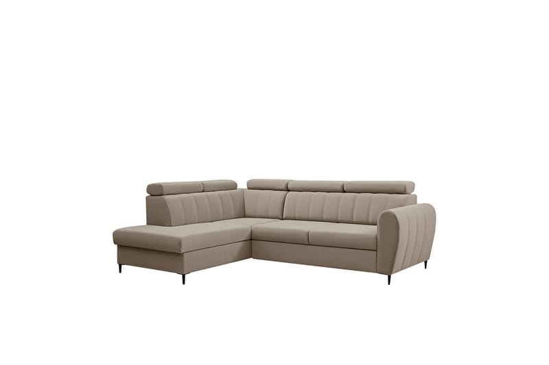 Hoffman Sofa med Sjeselong 3-seter - Beige - Møbler - Sofaer - Sofa med sjeselong