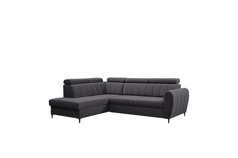 Hoffman Sofa med Sjeselong 3-seter - Grå - Møbler - Sofaer - Sofa med sjeselong