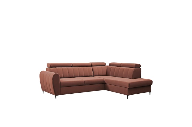 Hoffman Sofa med Sjeselong 3-seter - Kobber - Møbler - Sofaer - Sofa med sjeselong