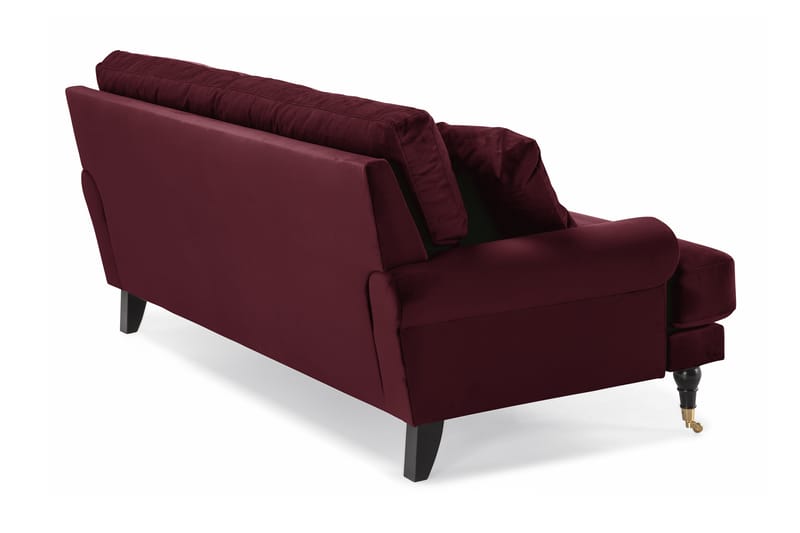 Andrew Fløyelssofa 2-seter - Lilla/Krom - Møbler - Sofaer - Howard sofa