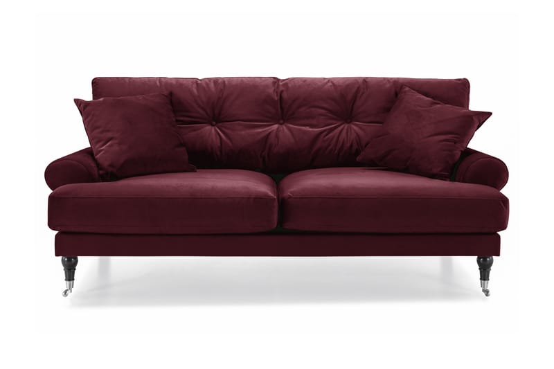 Andrew Fløyelssofa 2-seter - Lilla/Messing - Møbler - Sofaer - Howard sofa