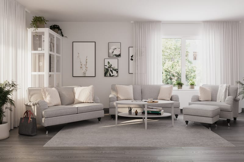 Howard Classic 2-seters Sofa - Grå - Møbler - Sofaer - Howard sofa