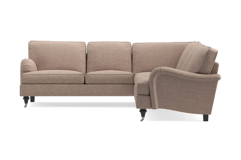 Howard Classic Hjørnesofa 3+3 L Sofa - Mørkbeige / Brun - Møbler - Sofaer - Howard sofa