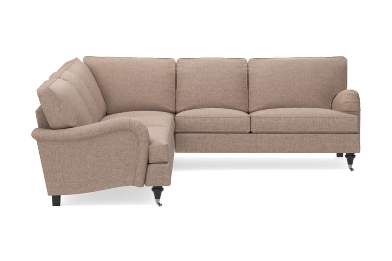 Howard Classic Hjørnesofa 3+3 L Sofa - Mørkbeige / Brun - Møbler - Sofaer - Howard sofa