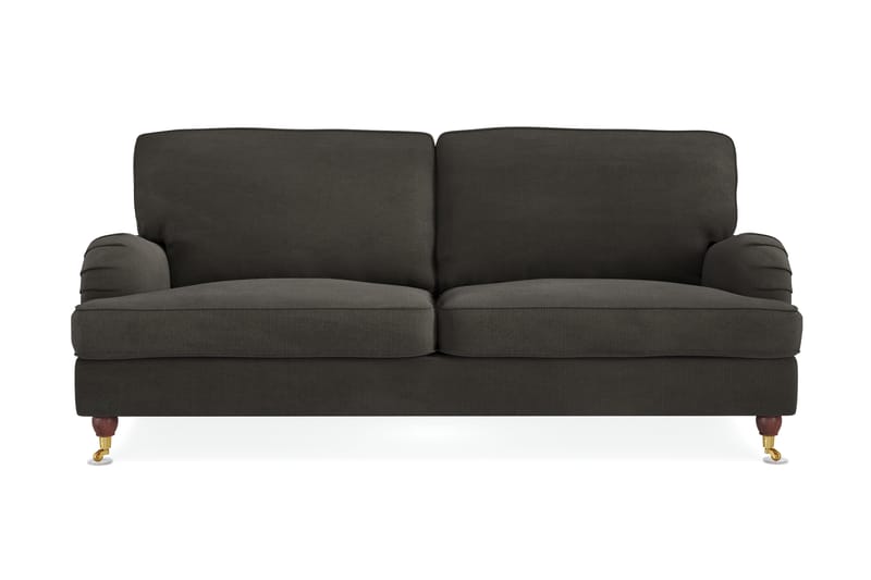 Howard Lyx 3-seters Sofa - Fløyel sofaer - Sofa 3 seter - 4 seter sofa - Howard sofa - Skinnsofaer - 2 seter sofa