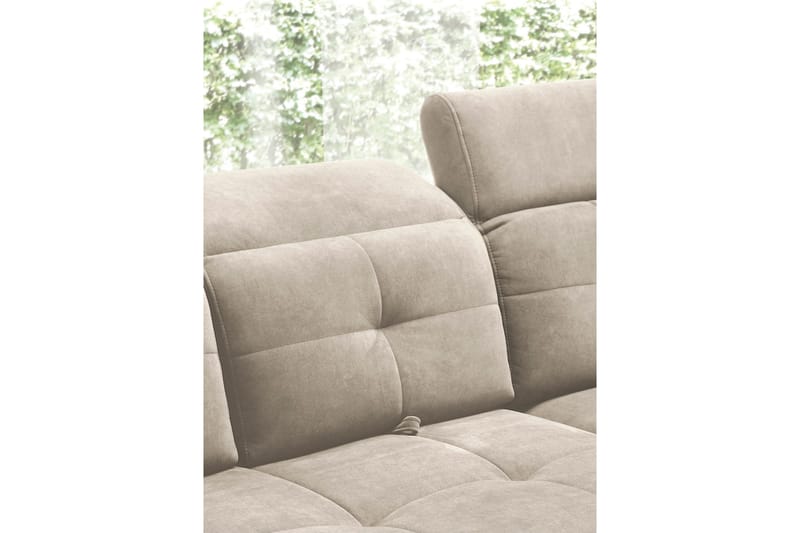 Inferne 5-seter Sofa med Sjeselong - Beige - Møbler - Sofaer - Sofa med sjeselong