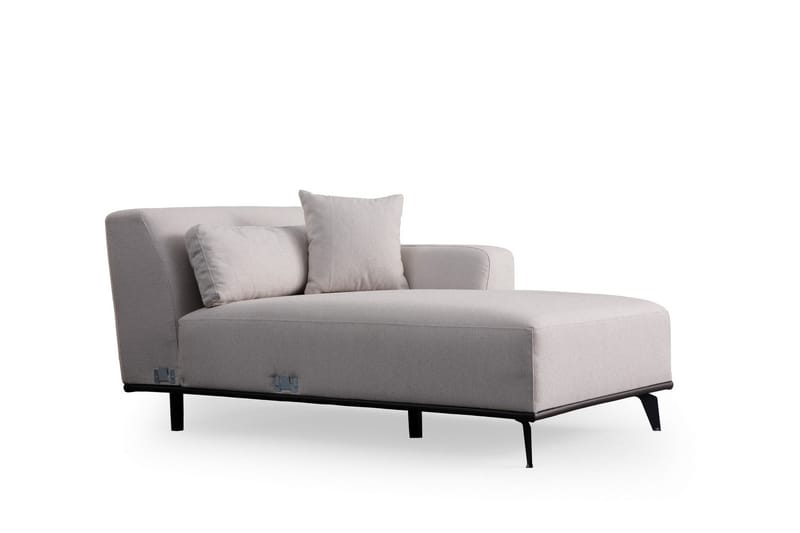 Jaguar 4-seters Sofa med Divan - Hvit - Møbler - Sofaer - Sofa med sjeselong