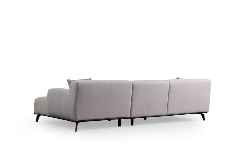 Jaguar 4-seters Sofa med Divan - Hvit - Møbler - Sofaer - Sofa med sjeselong