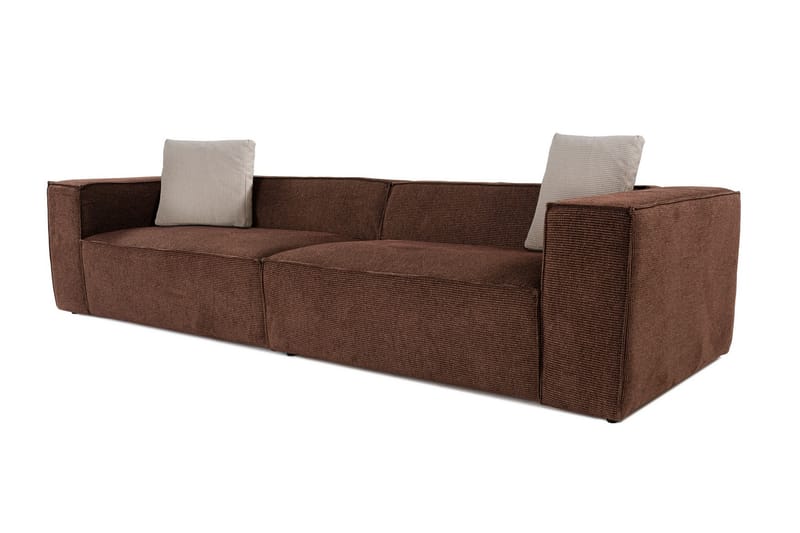 Kaolins Sofa 3-seter - Brun - Møbler - Sofaer - Sofa 3 seter