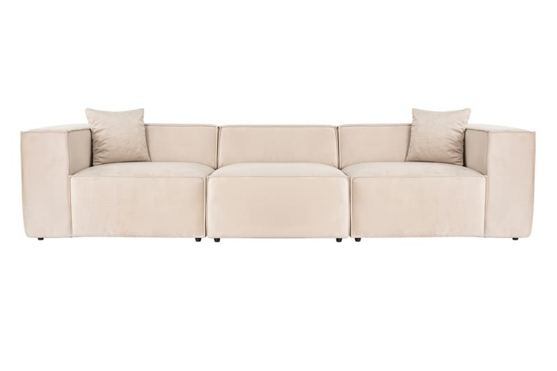 Kaolins Sofa 3-seter - Krem - Møbler - Sofaer - Sofa 3 seter