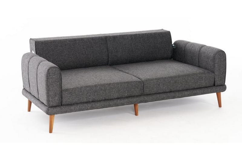 Khambalia 3-seters Sofa - Antrasitt - Møbler - Sofaer - Sofa 3 seter