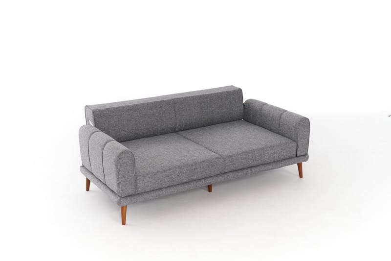 Khambalia 3-seters Sofa - Grå - Møbler - Sofaer - Sofa 3 seter