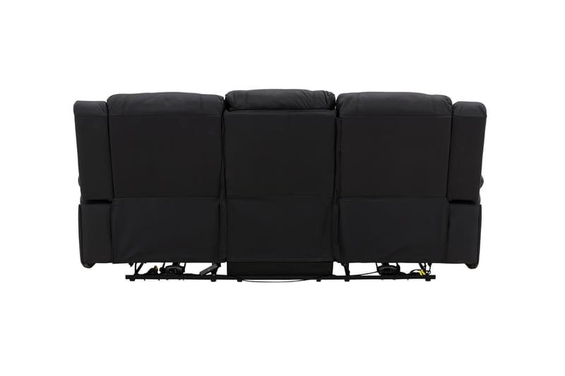 Singapore Reclinersofa 3-seter - Svart - Møbler - Sofaer - Reclinersofaer - 3 seters kinosofa & reclinersofa