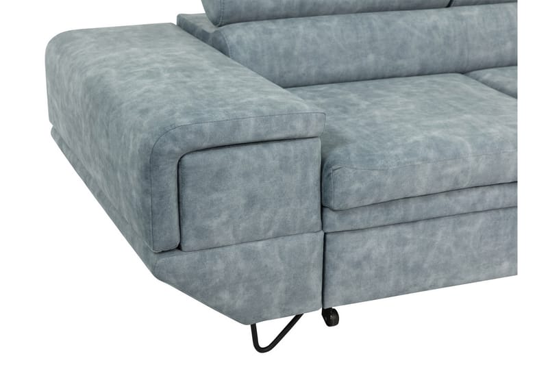 Kollekind Sofa med Divan 3-seter - Grå/Lys grå - Møbler - Sofaer - Sofa med sjeselong