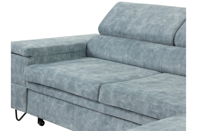 Kollekind Sofa med Divan 3-seter - Grå/Lys grå - Møbler - Sofaer - Sofa med sjeselong