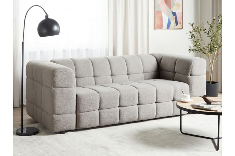 Landsro Sofa 3-seter - Grå - Møbler - Sofaer - Sofa 3 seter