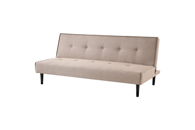 Landstorp Sovesofa 3-seter - Beige/Svart - Møbler - Sofaer - Sovesofaer