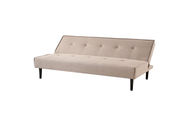 Landstorp Sovesofa 3-seter - Beige/Svart - Møbler - Sofaer - Sovesofaer