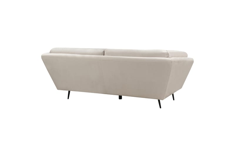 Lenvik Sofa 3-seter - Beige/Svart - Møbler - Sofaer - Sofa 3 seter