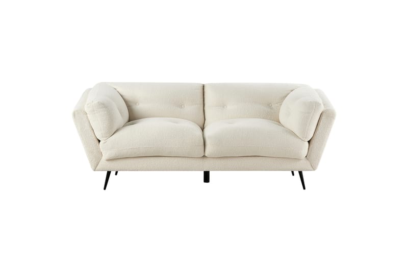 Lenvik Sofa 3-seter - Svart/Hvit - Møbler - Sofaer - Sofa 3 seter