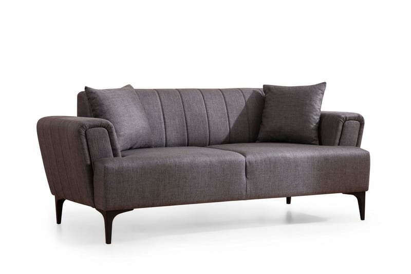 Lilesville 3-seter Sofa - Mørkegrå - 2 seter sofa