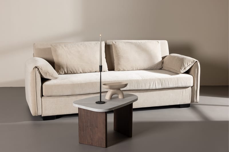 Malva 3-seters Sofa - Brun - Møbler - Sofaer - Sofa 3 seter