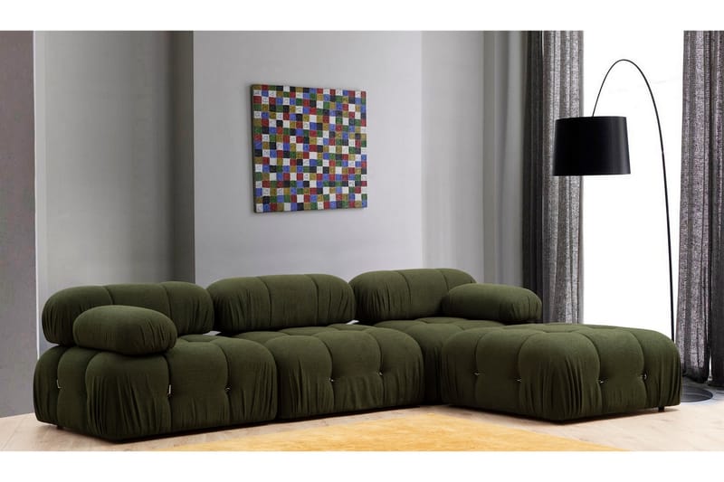 Bengul Venstremodul 95 cm - Grønn - Møbler - Sofaer - Modulsofaer - Øvrige moduler for modulsofa