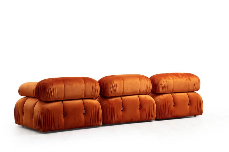 Bengul Venstremodul 95 cm - Oransje - Møbler - Sofaer - Modulsofaer - Øvrige moduler for modulsofa