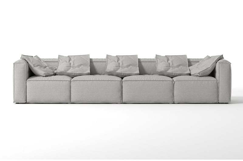 Oceanis Hjørnemodul - Beige/Svart - Møbler - Sofaer - Modulsofaer - Øvrige moduler for modulsofa