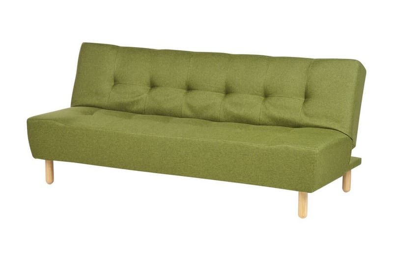 Alsten Modulsofa 3-seter - Grønn/Lyst tre - Møbler - Sofaer - Modulsofaer - Komplett modulsofa