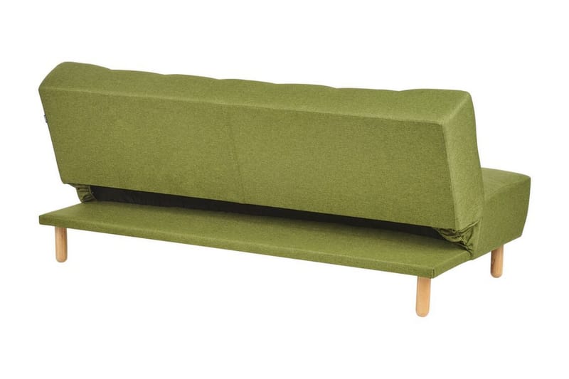 Alsten Modulsofa 3-seter - Grønn/Lyst tre - Møbler - Sofaer - Modulsofaer - Komplett modulsofa