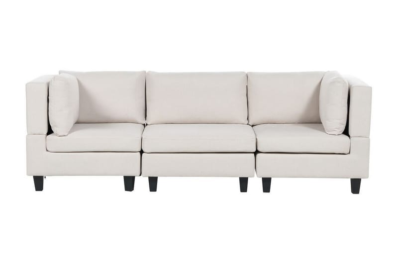 Buck Modulsofa 3-seter - Beige/Svart - Møbler - Sofaer - Modulsofaer - Komplett modulsofa