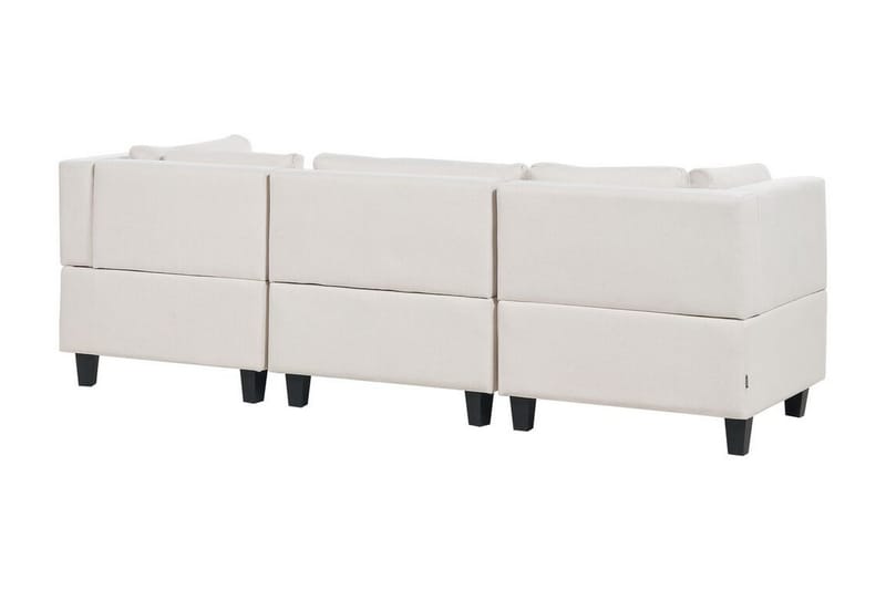 Buck Modulsofa 3-seter - Beige/Svart - Møbler - Sofaer - Modulsofaer - Komplett modulsofa