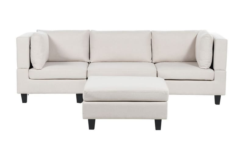 Buck Modulsofa 3-seter - Beige/Svart - Møbler - Sofaer - Modulsofaer - Komplett modulsofa