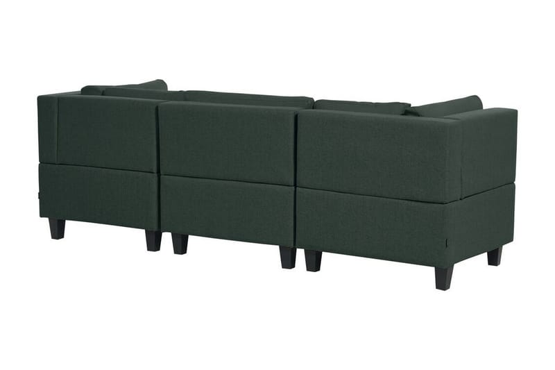 Buck Modulsofa 3-seter - Grønn/Svart - Møbler - Sofaer - Modulsofaer - Komplett modulsofa