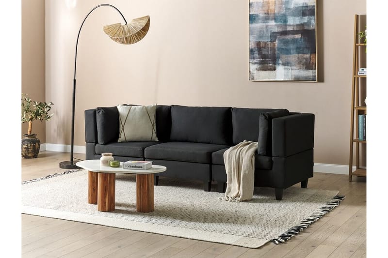 Buck Modulsofa 3-seter - Svart - Møbler - Sofaer - Modulsofaer - Komplett modulsofa