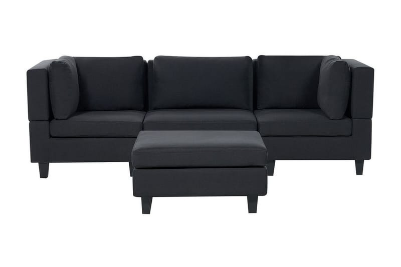 Buck Modulsofa 3-seter - Svart - Møbler - Sofaer - Modulsofaer - Komplett modulsofa