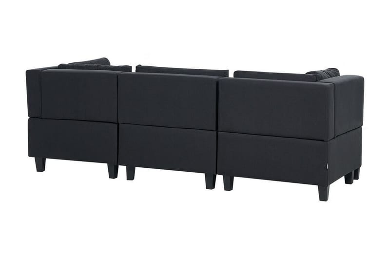 Buck Modulsofa 3-seter - Svart - Møbler - Sofaer - Modulsofaer - Komplett modulsofa