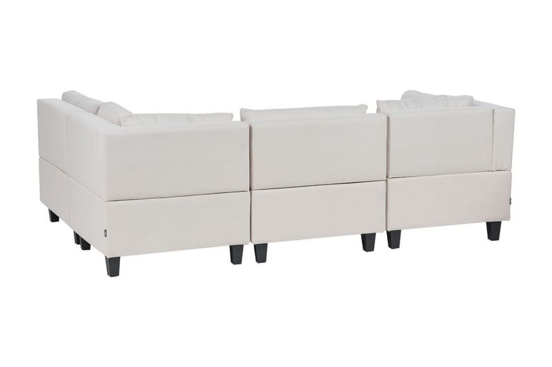 Buck Modulsofa 4-seter - Beige/Svart - Møbler - Sofaer - Modulsofaer - Komplett modulsofa