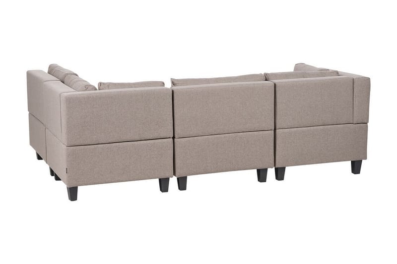 Buck Modulsofa 4-seter - Brun/Svart - Møbler - Sofaer - Modulsofaer - Komplett modulsofa