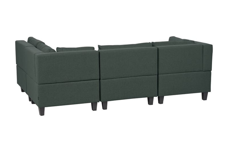 Buck Modulsofa 4-seter - Grønn/Svart - Møbler - Sofaer - Modulsofaer - Komplett modulsofa