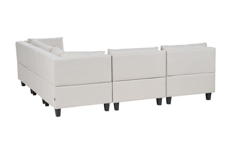 Buck Modulsofa 5-seter - Beige/Svart - Møbler - Sofaer - Modulsofaer - Komplett modulsofa