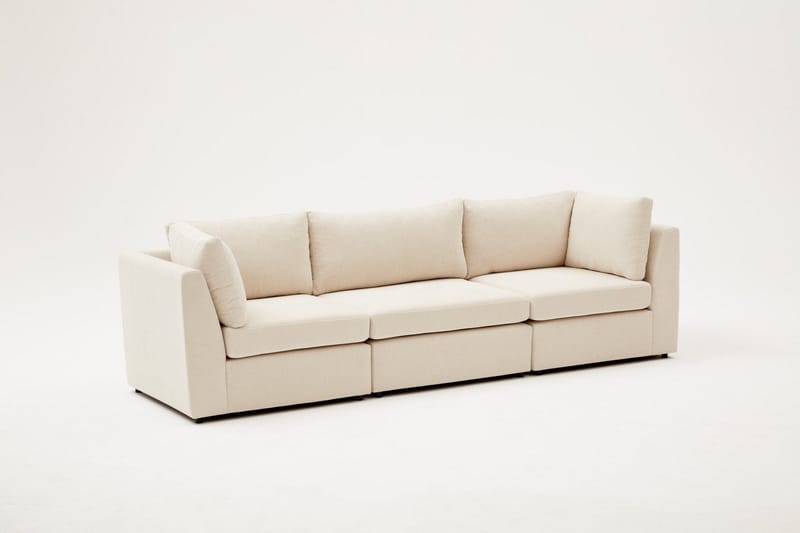 Mottona Hjørnemodul 90 cm - Cream - Møbler - Sofaer - Modulsofaer - Hjørnemodul