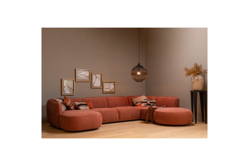 More Modulsofa - Rosa - Møbler - Sofaer - Modulsofaer - Komplett modulsofa