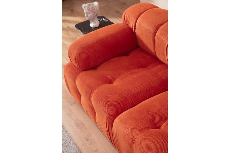 Reverto Modulsofa 2-seter - Rød Manchester - Møbler - Sofaer - Modulsofaer - Komplett modulsofa