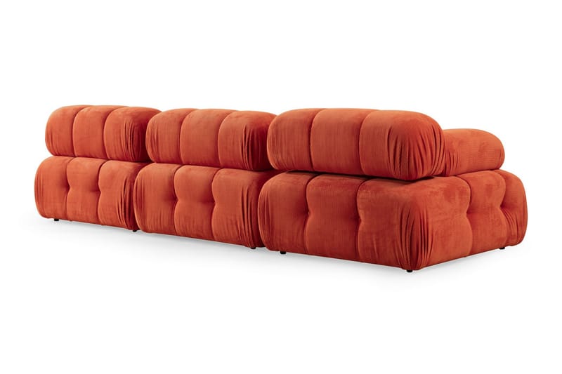 Reverto Modulsofa 3-seter - Rød - Møbler - Sofaer - Modulsofaer - Komplett modulsofa